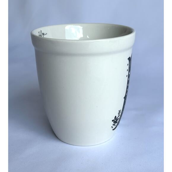 Natural Life I Am Grateful For Coffee Mug Cup Monogrammed Letter H - Picture 5 of 8